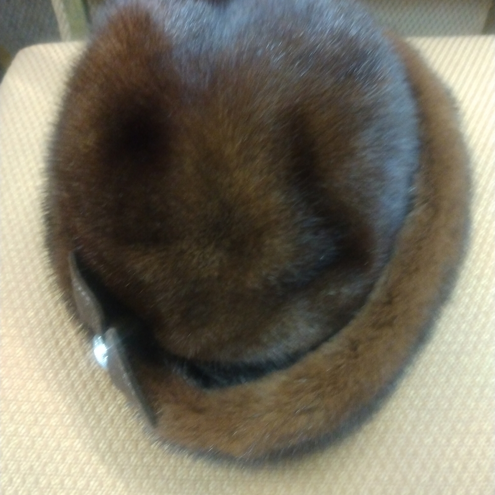 Boutique Women's Fashion Fur Designer Hats Size M